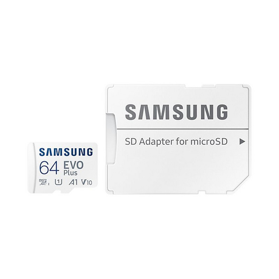 Samsung การ์ด microSDXC UHS-I U1 EVO Plus 64GB