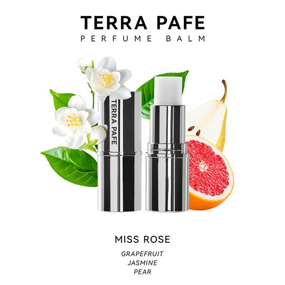 terra pafe บาล์มน้ำหอม perfume balm กลิ่นMiss Rose 7 กรัม