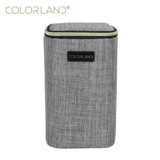 Colorland กระเป๋าคุณแม่+ พร้อมกระเป๋าอุณหภูมิเข้าชุด (TT190 + CO009) - HEATHER GREY