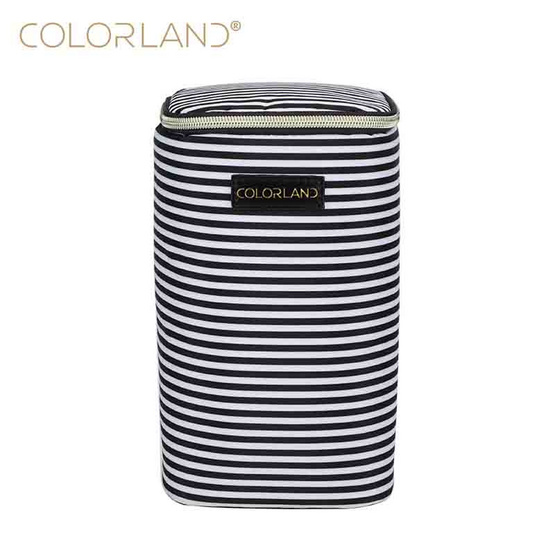 Colorland กระเป๋าคุณแม่+ พร้อมกระเป๋าอุณหภูมิเข้าชุด (TT190 + CO009) - HEATHER BLACK