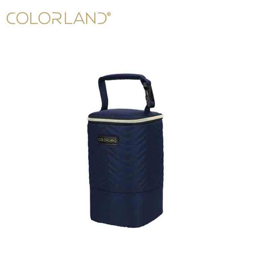 Colorland กระเป๋าคุณแม่ พร้อมกระเป๋าเก็บอุณหภูมิ (BP146+ CO007) -BLUE