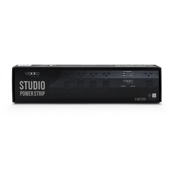 VEXXO ปลั๊ก Studio PowerStrip 3เมตร รุ่น DO-883