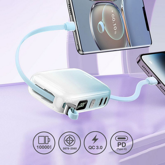 Remax Power Bank 10000 mAh รุ่น RPP-652