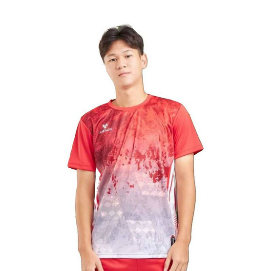 Portman เสื้อกีฬาแขนสั้น รุ่น PIM 01 สีแดง Portman เสื้อกีฬาแขนสั้น รุ่น PIM 01 สีแดง