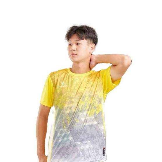 Portman เสื้อกีฬาแขนสั้น รุ่น PIM 01 สีเหลือง Portman เสื้อกีฬาแขนสั้น รุ่น PIM 01 สีเหลือง
