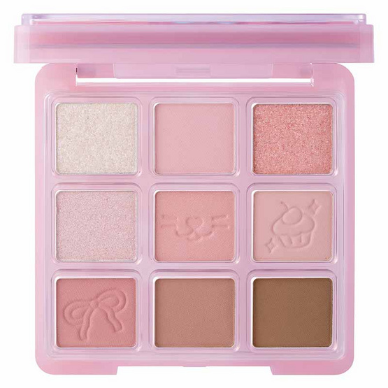 ODBO พาเลทอายแชโดว์ Sweet Munch Eyeshadow Palette OD2024 9 กรัม