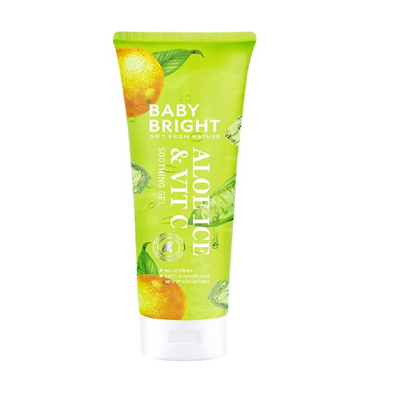 Baby Bright ซูตติ้งเจล Soothing Gel Aloe Ice & Vit C 250มล.