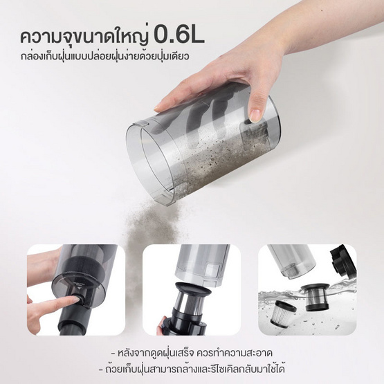 Simplus เครื่องดูดฝุ่นไร้สาย รุ่น XCQH009