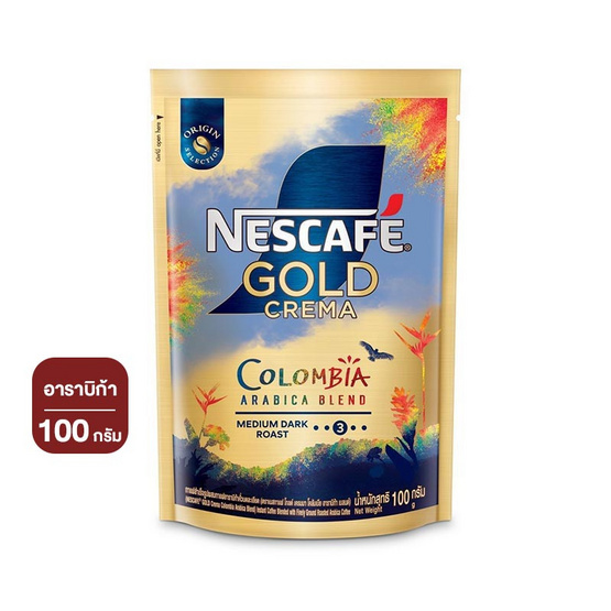 เนสกาแฟ โกลด์ เครมาโคลัมเบีย ถุง 100 กรัม เนสกาแฟ โกลด์ เครมาโคลัมเบีย ถุง 100 กรัม