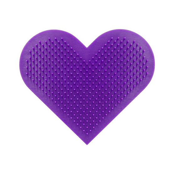 MODA ซิลิโคนทำความสะอาดแปรงแต่งหน้า Heart Scrubby Cleaning Pad