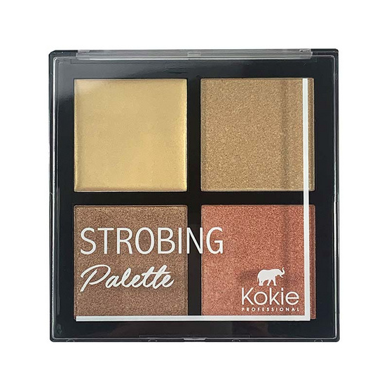 Kokie พาเลทไฮไลท์ Strobing Palette Get the Glow 21 กรัม