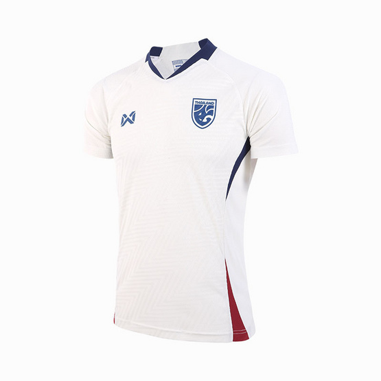 Warrix เสื้อ Replica ทีมชาติไทย 2024/25 Ivory Prestige สีขาวไอวอรี WA-243FBATH52