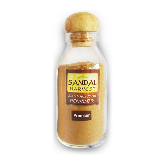 SandalHarvest ผงไม้หอมแก่นจันทร์ (เกรดพรีเมี่ยม) หอมอโรม่า ไม้จันทน์หอมแท้ 100% 45 กรัม