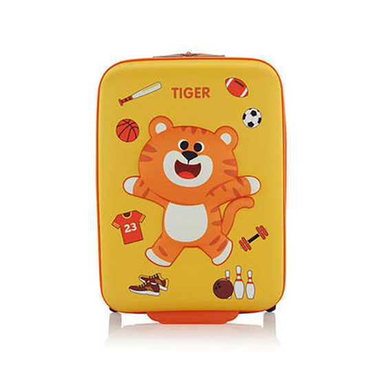 American Tourister x Kiztopia 47/17 TSA TIGER-ORANGE/BROWN