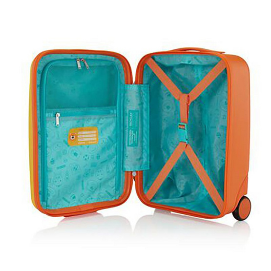 American Tourister x Kiztopia 47/17 TSA TIGER-ORANGE/BROWN