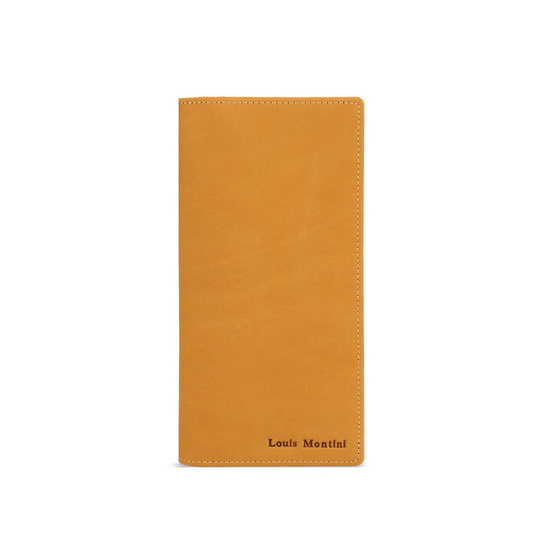 Louis Montini หนังนูบัค RFID Protection Slim Wallet for Men (TML10)