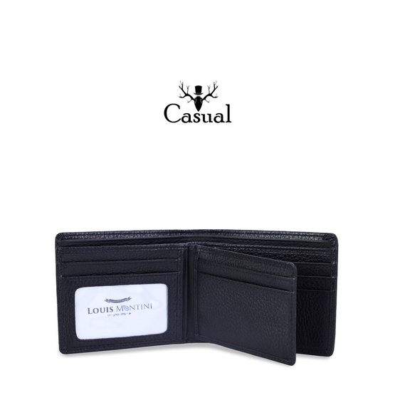 Louis Montini (Casual Wallet) กระเป๋าสตางค์ผู้ชายหนังวัวแท้ TTM079