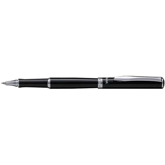 Pentel ปากกาหมึกเจล รุ่น Sterling 0.7 มม. ด้ามสีดำ หมึกน้ำเงิน