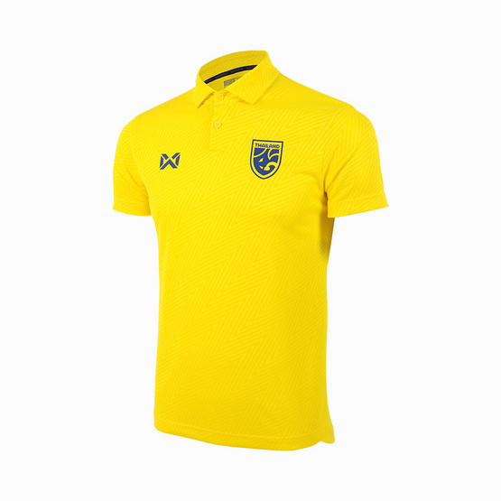 Warrix เสื้อ Cheer Polo ทีมชาติไทย 2024/25 Canary Glory สีเหลืองคานารี WA-243FBATH30