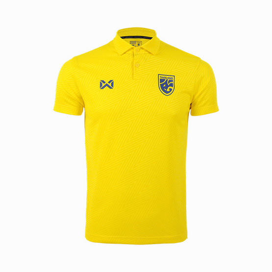 Warrix เสื้อ Cheer Polo ทีมชาติไทย 2024/25 Canary Glory สีเหลืองคานารี WA-243FBATH30