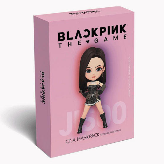 Blackpink The Game [Jisoo] มาส์กแผ่น Cica Maskpack 23มล. (7ซอง)