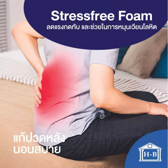 Home Best ที่นอนสปริง รุ่น Extra หุ้มผ้าซาตินสีขาว หนา 9 นิ้ว (นอนได้สองด้าน)