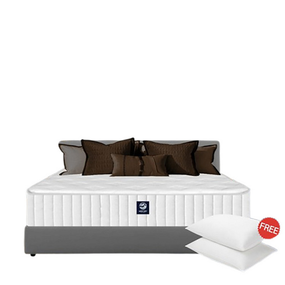 Mercury Mattress ที่นอนสปริงพรีเมียม รุ่น WISDOM X 9 นิ้ว สีขาว