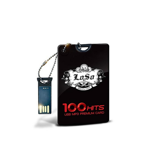 USB MP3 Loso ชุด 100 HITS (Premium Card)