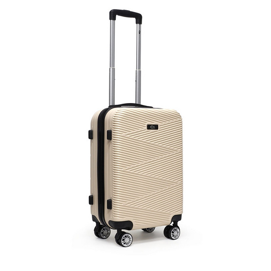 HQ LUGGAGE กระเป๋าเดินทาง ABS 4 ล้อคู่ กุญแจล็อค 3 รหัส รุ่น 8894-11 ขนาด 20 นิ้ว