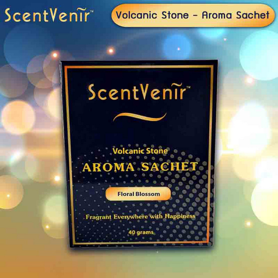 ScentVenir ถุงหอมอโรม่า ถุงหินหอม ปรับอากาศ กลิ่น Floral Blossom (ฟลอรัล บลอสซัม)