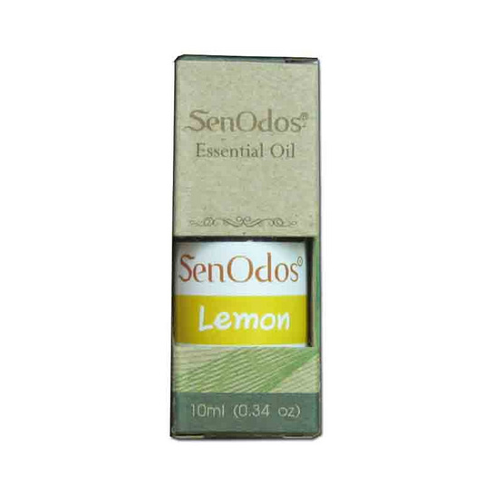 SenOdos น้ำมันหอมระเหยแท้ 100% น้ำมันหอมอโรม่า น้ำหอมปรับอากาศ กลิ่นเลม่อน (Lemon) 10 ml.