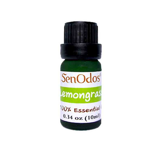 SenOdos น้ำมันหอมระเหยแท้ 100% น้ำมันหอมอโรม่า น้ำหอมปรับอากาศ กลิ่นตะไคร้ 10 ml.