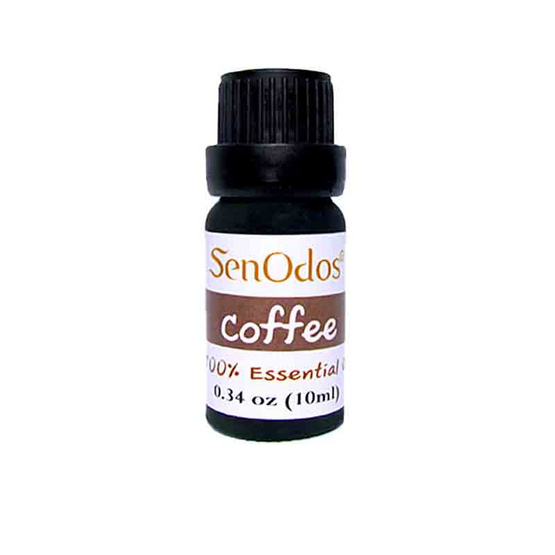 SenOdos น้ำมันหอมระเหยแท้ 100% น้ำมันหอมอโรม่า น้ำหอมปรับอากาศ กลิ่นกาแฟ (Coffee ) 10 ml.