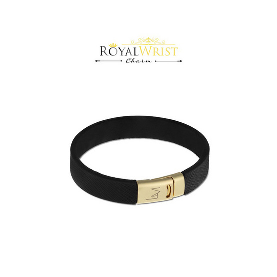 Louis Montini (RoyalWrist Charms) กำไลข้อมือ หนังวัวแท้ Cowhide Bracelets LEABL001