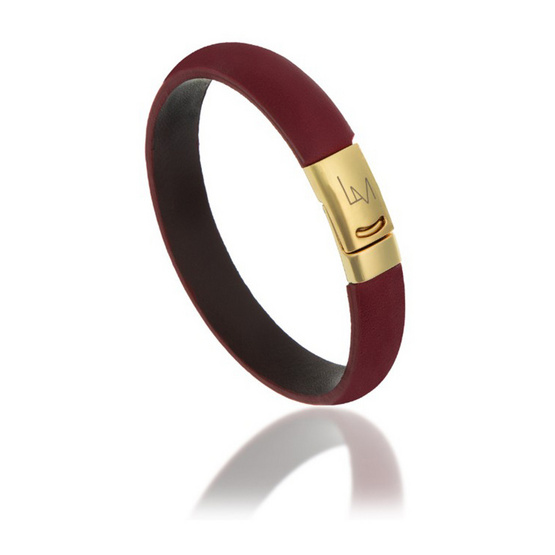 Louis Montini (RoyalWrist Charms) กำไลข้อมือหนังวัวแท้ Cowhide Bracelets LEABL003 Louis Montini (RoyalWrist Charms) กำไลข้อมือหนังวัวแท้ Cowhide Bracelets LEABL003