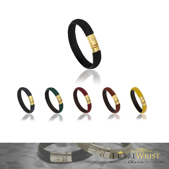 Louis Montini (RoyalWrist Charms) กำไลข้อมือหนังวัวแท้ Cowhide Bracelets LEABL003 Louis Montini (RoyalWrist Charms) กำไลข้อมือหนังวัวแท้ Cowhide Bracelets LEABL003
