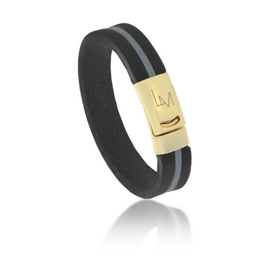 Louis Montini (RoyalWrist Charms) กำไลข้อมือ หนังวัวแท้ Cowhide Bracelets LEABL009 Louis Montini (RoyalWrist Charms) กำไลข้อมือ หนังวัวแท้ Cowhide Bracelets LEABL009