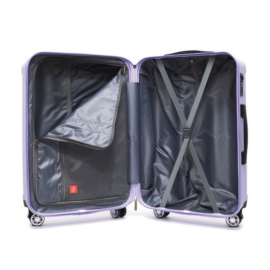 HQ LUGGAGE กระเป๋าเดินทาง ABS 4 ล้อคู่ กุญแจล็อค 3 รหัส รุ่น 5509 ขนาด 24 นิ้ว HQ LUGGAGE กระเป๋าเดินทาง ABS 4 ล้อคู่ กุญแจล็อค 3 รหัส รุ่น 5509 ขนาด 24 นิ้ว
