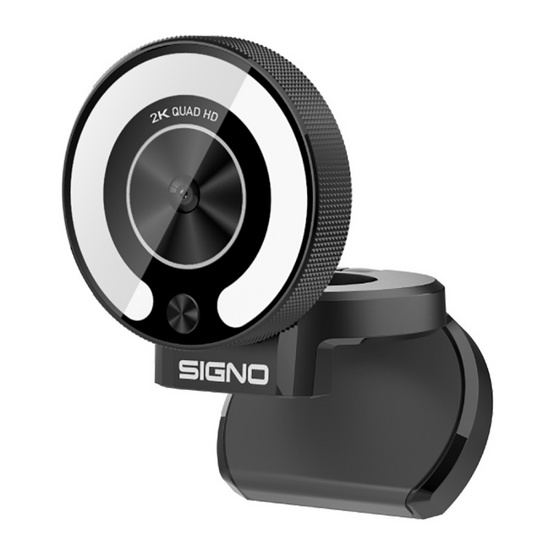 SIGNO E-Sport 2K Quad HD Stream Webcam WB-401