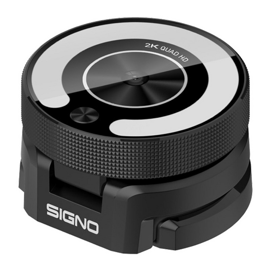 SIGNO E-Sport 2K Quad HD Stream Webcam WB-401