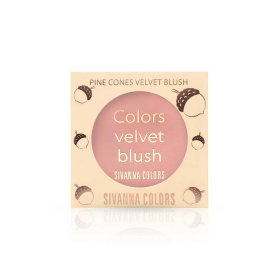 Sivanna บลัชออน Pine Cones Velvet Blush HF653 5 กรัม Sivanna บลัชออน Pine Cones Velvet Blush HF653 5 กรัม