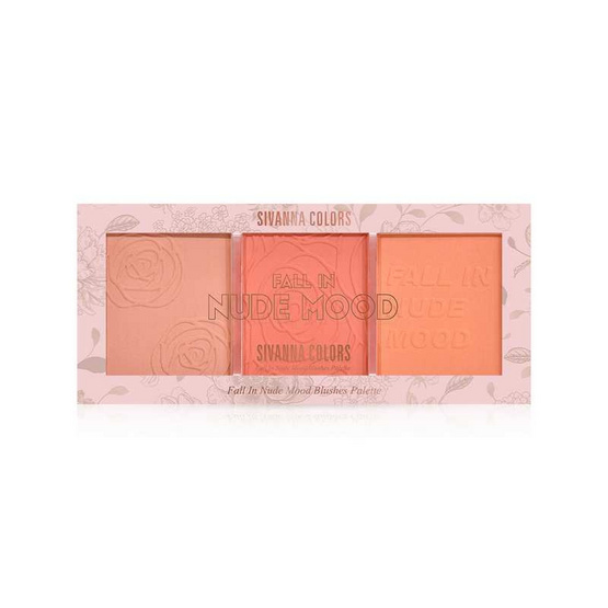 Sivanna พาเลทบลัชออน Mood Blusher Palette HF142 12 กรัม