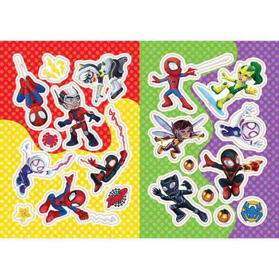 B-KIDS Spidey Fun Sticker สติ๊กเกอร์แสนสนุก (แพ็ก 2 ชิ้น)