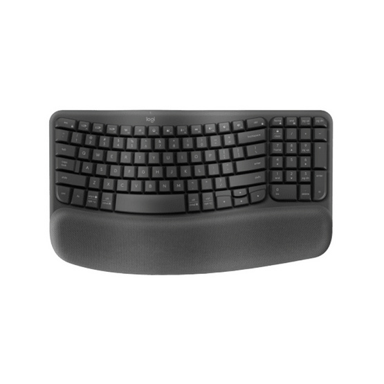 Logitech คีย์บอร์ดไร้สาย Wave Keys Th/En