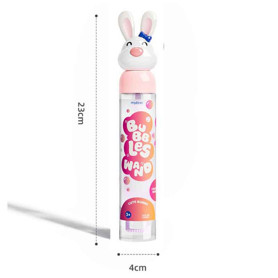 Mideer มิเดียร์ เป่าฟองสัตว์น้อย Cute Bunny กระต่ายน้อย (MD1426)