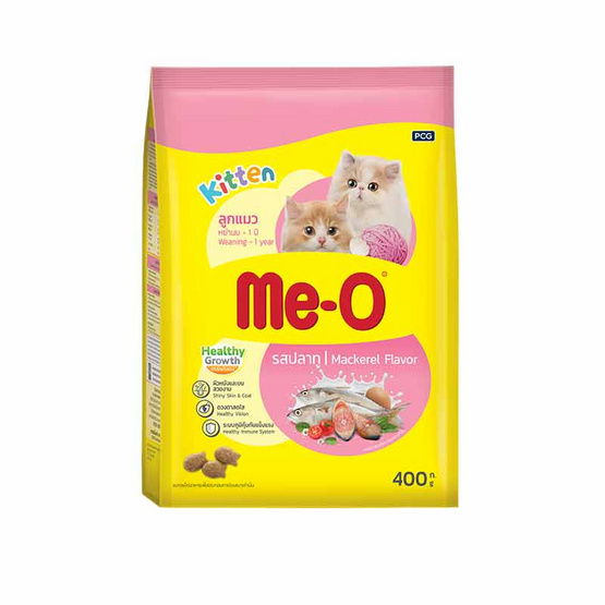 มีโอ อาหารลูกแมว รสปลาทู 400 กรัม (แพ็ก 3 ชิ้น)