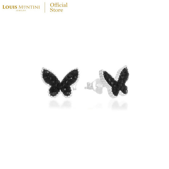 Louis Montini (Jewelry) ต่างหูเงินแท้ 92.5% รูปผีเสื้อ LJER112 Louis Montini (Jewelry) ต่างหูเงินแท้ 92.5% รูปผีเสื้อ LJER112