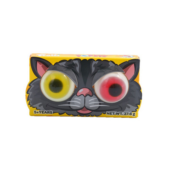 ทรอลลี่ เยลลี่ป๊อปอายคู่ กลิ่นผลไม้รวม 37.6 กรัม (กล่อง 7 ชิ้น)