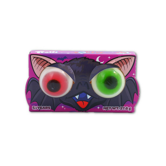 ทรอลลี่ เยลลี่ป๊อปอายคู่ กลิ่นผลไม้รวม 37.6 กรัม (กล่อง 7 ชิ้น)