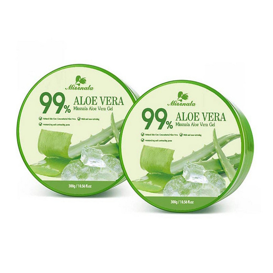 Miss Nala เจลว่านหางจระเข้ Aloe Vera Gel 300 กรัม